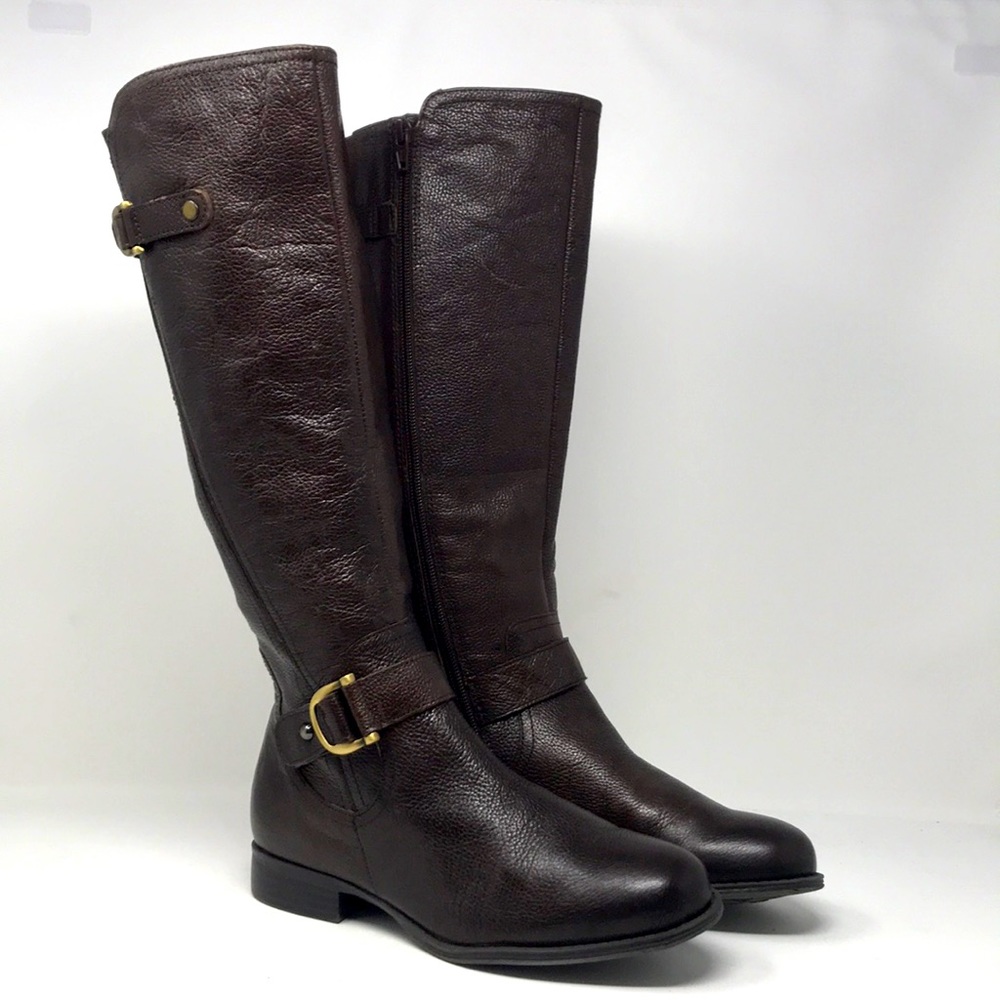NWOT Naturalizer Chocolate Brown Riding Boots-Sz 7